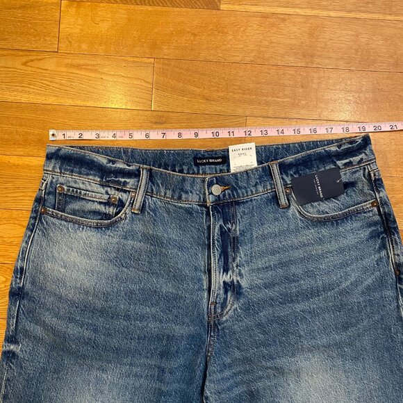 Lucky Brand Easy Rider Boot Jeans 38 x 32 2 Way Stretch NWT - Picture 3 of 8